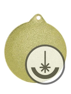 Laserom gravírovaná medaila - RMI