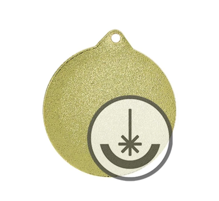 Laserom gravírovaná medaila - RMI