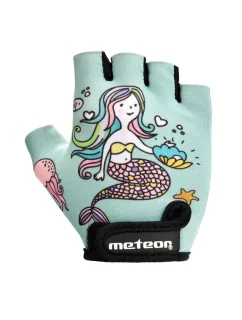 Detské cyklistické rukavice Jr 26169-26171 - Meteor