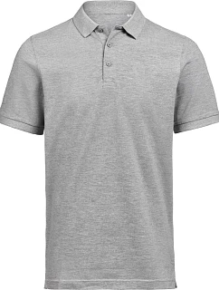 OCS Polo Unisex piqué polo z těžké bavlny model 22465513 grey melange - Untagged Movement