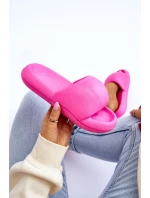 Dámské lehké pěnové pantofle na platformě Fuchsie model 21618534 - Boto