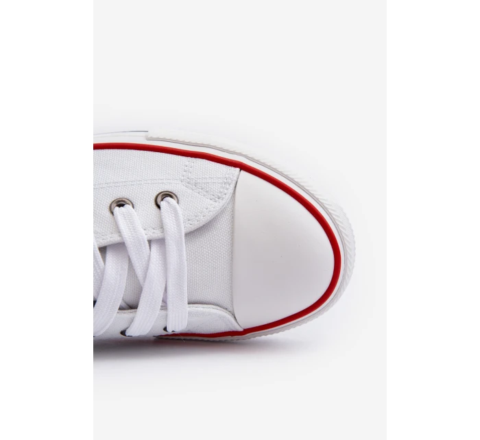 Trampki Męskie Big Star NN174301 HI-POLY SYSTEM Białe Trampki Męskie Big Star NN174301 HI-POLY SYSTEM Białe