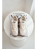 Semišové Dámské Tenisky model 22073044 Šedé - VINCEZA