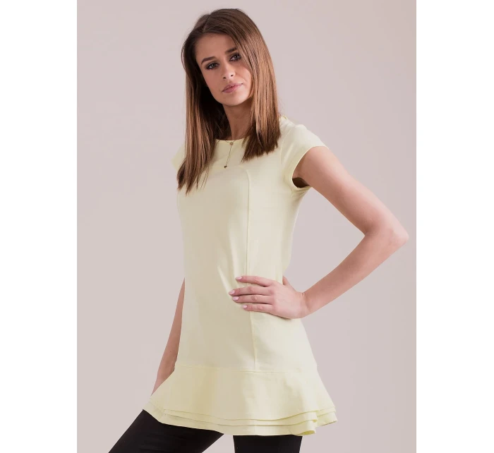 Tunika CZ SK 1620.08 svetlo žltá