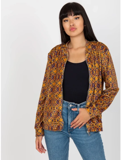 Mikina RV BL 8185.86 tmavo žltá