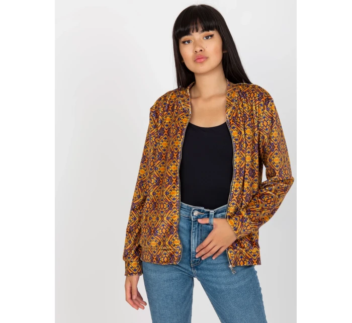 Mikina RV BL 8185.86 tmavo žltá