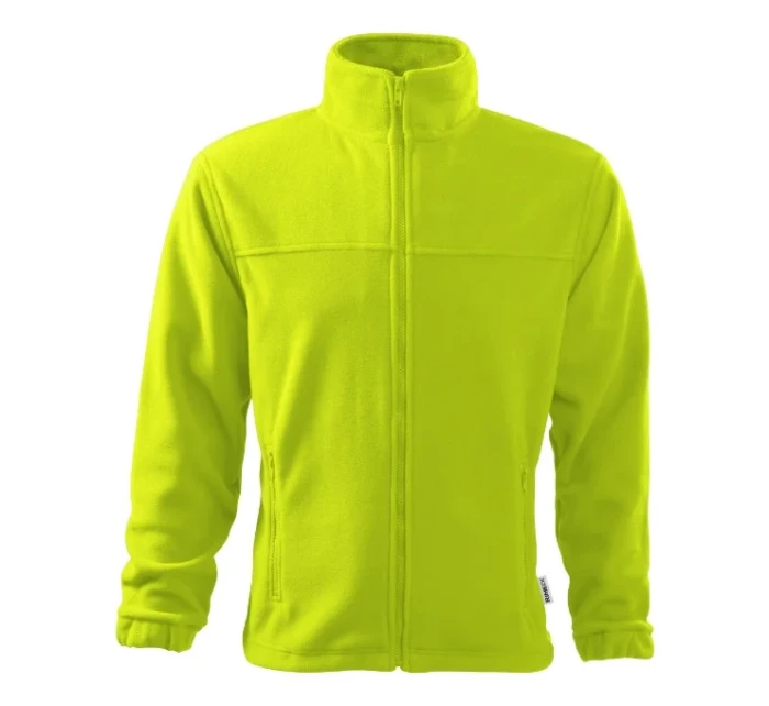 Pánska fleecová bunda limetková 62 (štítok značky)