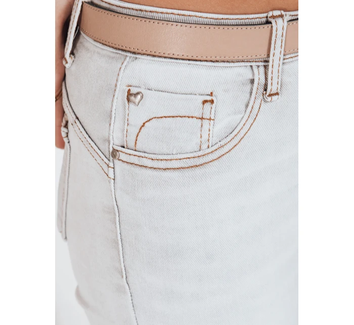 Dámské úzké džíny šedé Dstreet model 21992770 - FashionStreet Dámské úzké džíny šedé Dstreet model 21992770 - FashionStreet