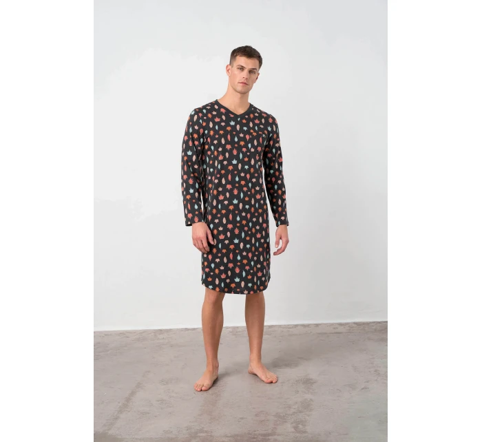 Vamp - Pohodlná pánska nočná košeľa - Rory 17617 - Vamp Vamp - Pohodlná pánska nočná košeľa - Rory 17617 - Vamp