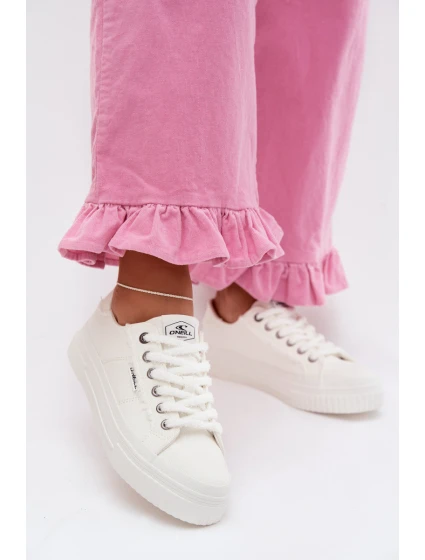 Dámské tenisky na platformě C WOMEN LOW Bílé model 22027667 - O'neill Dámské tenisky na platformě C WOMEN LOW Bílé model 22027667 - O'neill