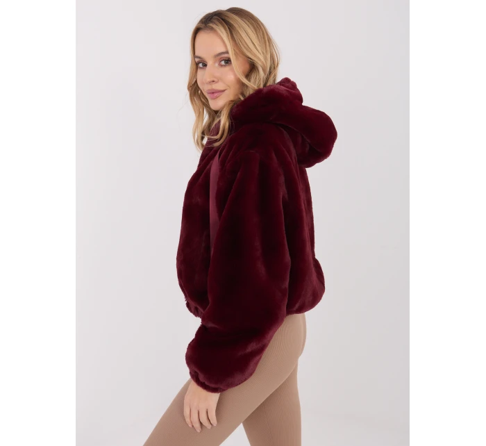 Kurtka KR bordowy model 21782572 - FPrice