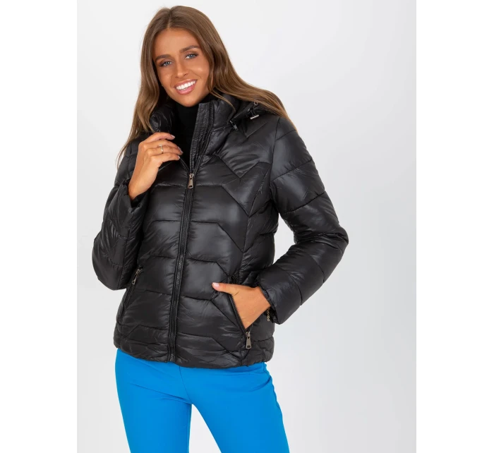 Dámska bunda NM KR L22 9855 čierna