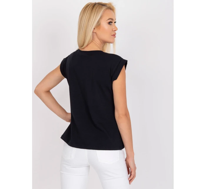 Tričko RV TS model 17185964 tmavě modrá - FPrice Tričko RV TS model 17185964 tmavě modrá - FPrice