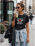 Dámske tričko M.A.M.A. special task unit black FashionStreet NX5026RY