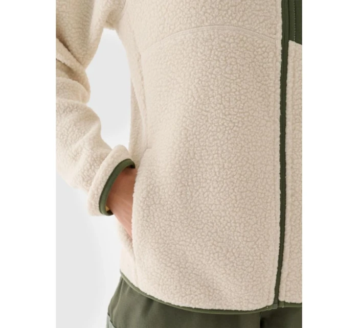 Dámska fleecová šerpa so stojacím golierom 4F 4FRAW24TFLEF362-12S Dámska fleecová šerpa so stojacím golierom 4F 4FRAW24TFLEF362-12S