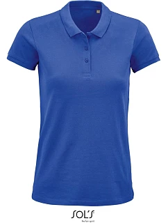 SOL'S Planet Women Dámske polo tričko z bio bavlny 25.3575 kráľovská modrá