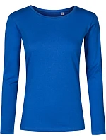 Promodoro 1565 Dámske tričko s dlhým rukávom – X.O 40.1565 azure blue Promodoro 1565 Dámske tričko s dlhým rukávom – X.O 40.1565 azure blue