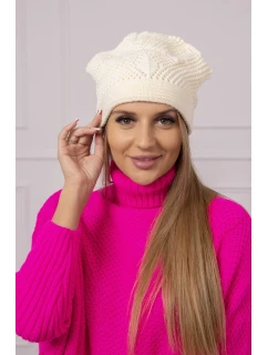 Dámská čepice dark ecru model 18752383 - K-Fashion