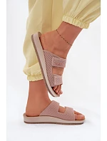 Dámské pantofle  Růžové model 22094881 - Inblu