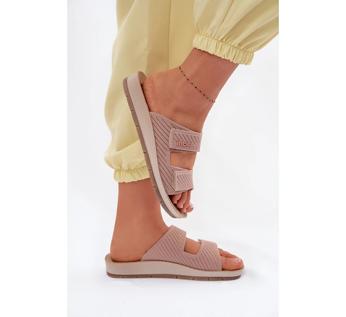 Dámské pantofle  Růžové model 22094881 - Inblu