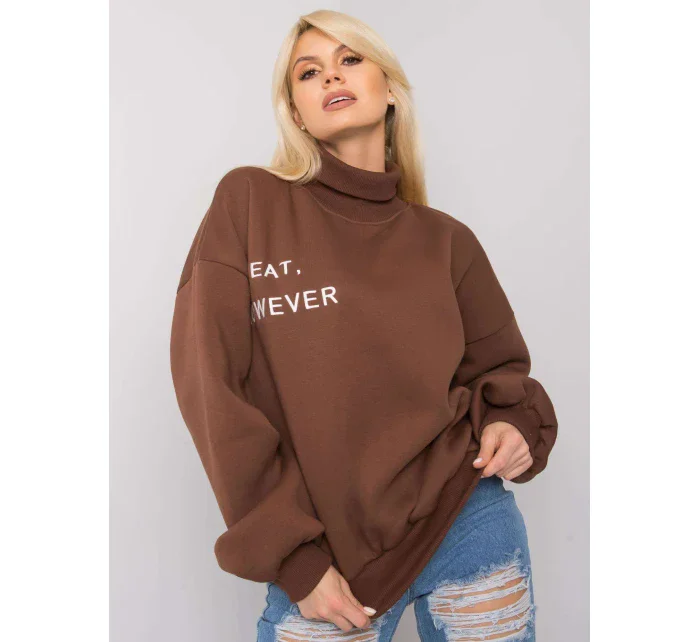 Mikina EM BL 649.23X hnedá