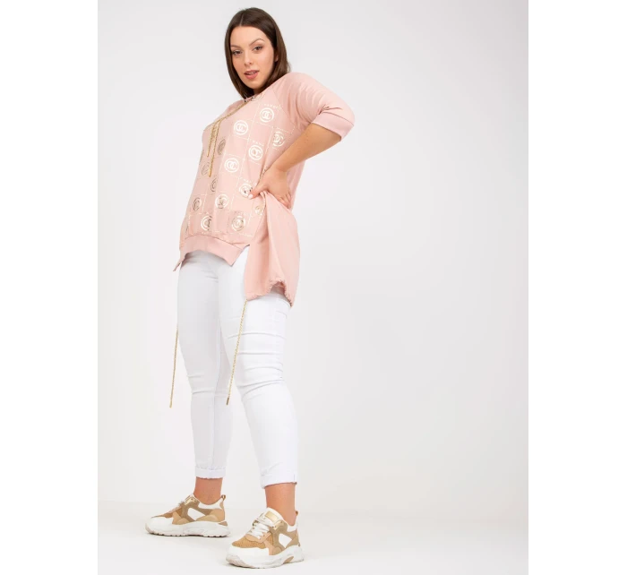 Šaty RV SK 7726.56P svetlo ružová