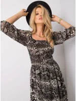 TW SK BI 8029.41 čierno-béžové šaty TW SK BI 8029.41 čierno-béžové šaty