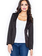 Dámske sako M085 čierne - Figl