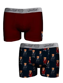 Pánské boxerky model 22227165 2PACK - John Frank