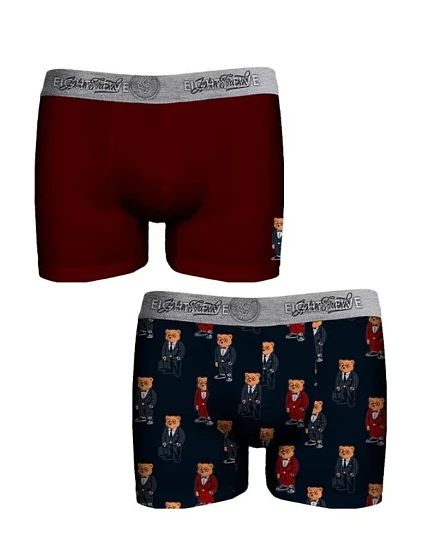 Pánske boxerky John Frank JF2BEF30 2PACK