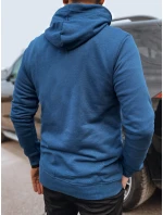 Pánská modrá mikina s potiskem Dstreet model 21976090 - FashionStreet