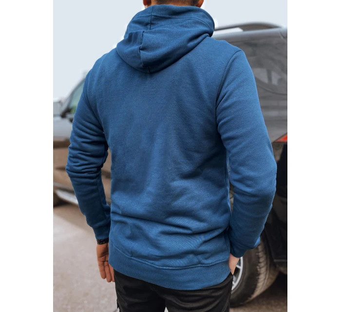 Pánská modrá mikina s potiskem Dstreet model 21976090 - FashionStreet