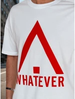 Pánské tričko s potiskem bílé Dstreet model 21988564 - FashionStreet