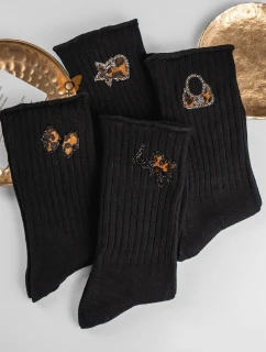 Ponožky  Leopardí bez části model 21320543 - Magnetis