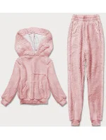 Teplý ružový dámsky teplákový komplet (YP-1104) Teplý ružový dámsky teplákový komplet (YP-1104)