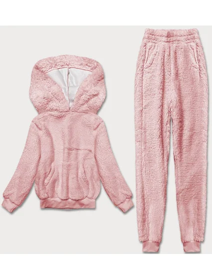 Teplý ružový dámsky teplákový komplet (YP-1104) Teplý ružový dámsky teplákový komplet (YP-1104)