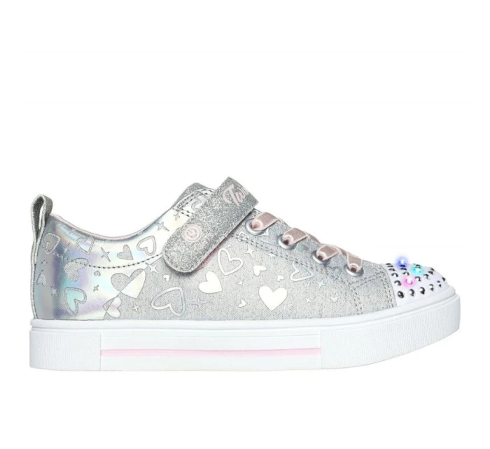 Topánky Skechers Led Heather Charms Jr 314787L GYSL