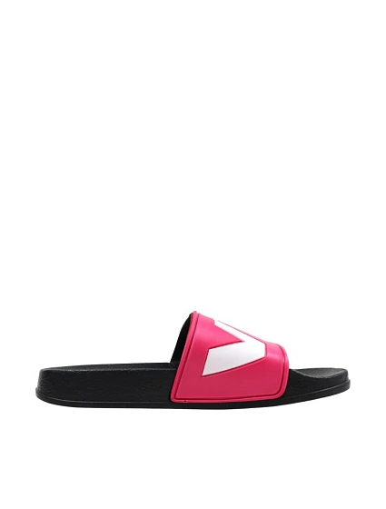 Dámske žabky Levi's June L pink and black VPOL0239S-3841 women Dámske žabky Levi's June L pink and black VPOL0239S-3841 women
