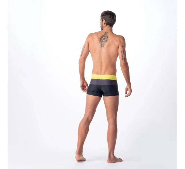 Pánské plavkové boxerky Stripe M model 18026678 - AquaWave