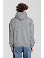 Fruit of the Loom Iconic Premium Hooded Sweat Mikina s kapucňou z hrubej bavlny 16.2284 athletic heather