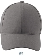 6 panelová kšiltovka grey melange model 22500710 - NEOBLU 6 panelová kšiltovka grey melange model 22500710 - NEOBLU