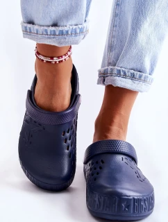 Dámské světlé pantofle Big Star model 21593810 námořnická modrá - Big Star Shoes