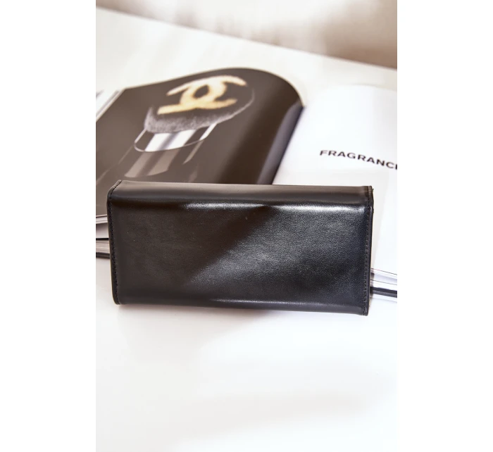 Eko Kožená Hladká Dámská Peněženka Černá model 21681877 - Boto