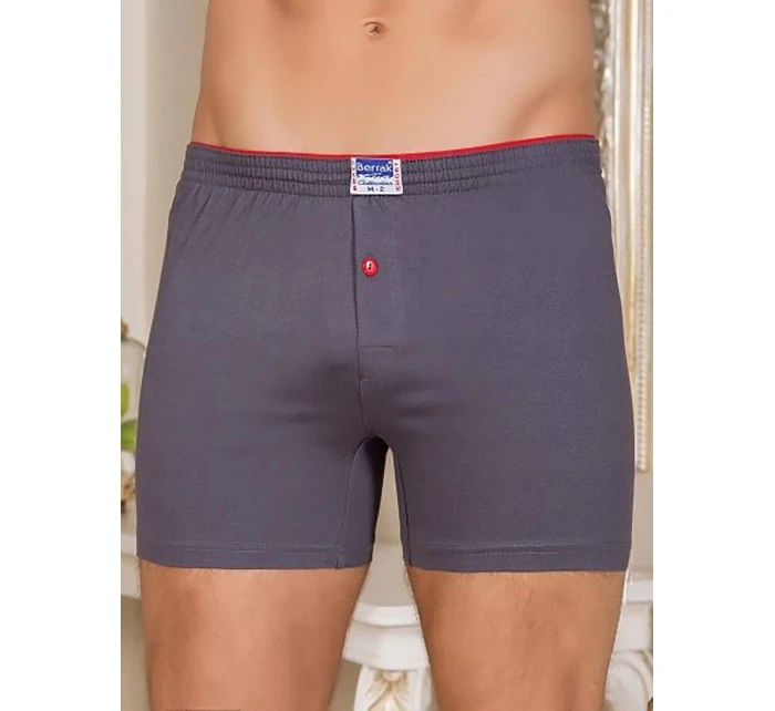 Boxerky BR BK 1099.26P tmavosivé Boxerky BR BK 1099.26P tmavosivé
