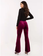 Spodnie IT SP model 21776318 bordowy - FPrice Spodnie IT SP model 21776318 bordowy - FPrice