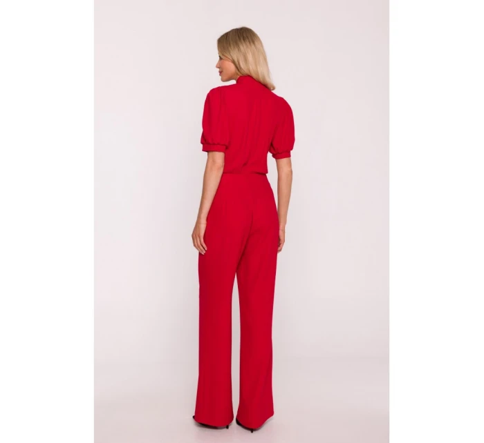 Dámsky overal S421 červený - Stylove