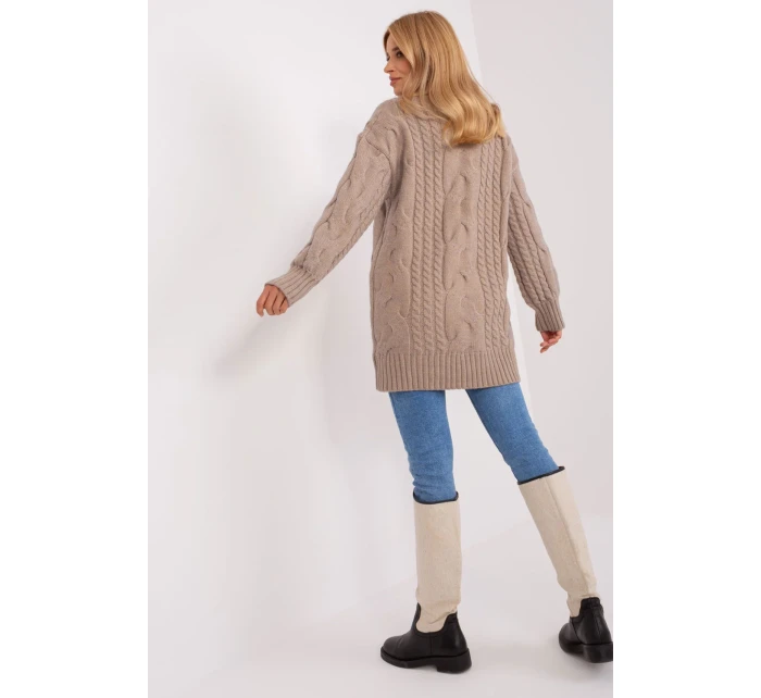 Dlhý sveter model 185738 AT