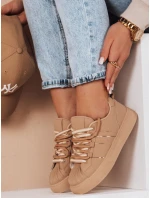 Dámské sportovní tenisky khaki Dstreet model 21985054 - FashionStreet