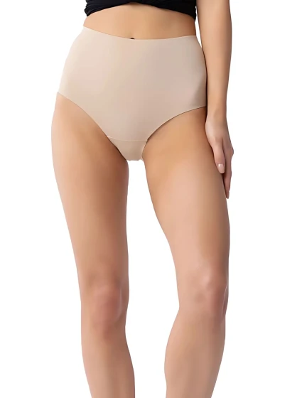 Dámske nohavičky Amber maxi béžové - JULIMEX