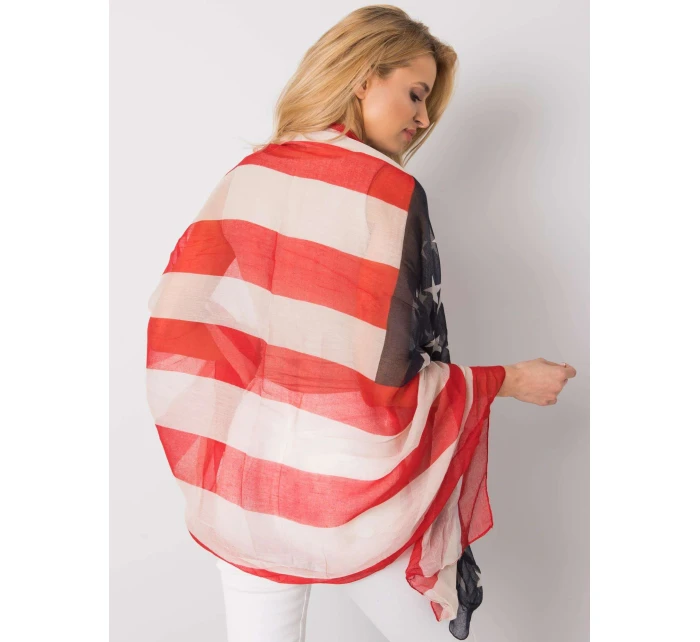 Dámska šatka AT CH S 1843 tmavomodrá a červená Dámska šatka AT CH S 1843 tmavomodrá a červená